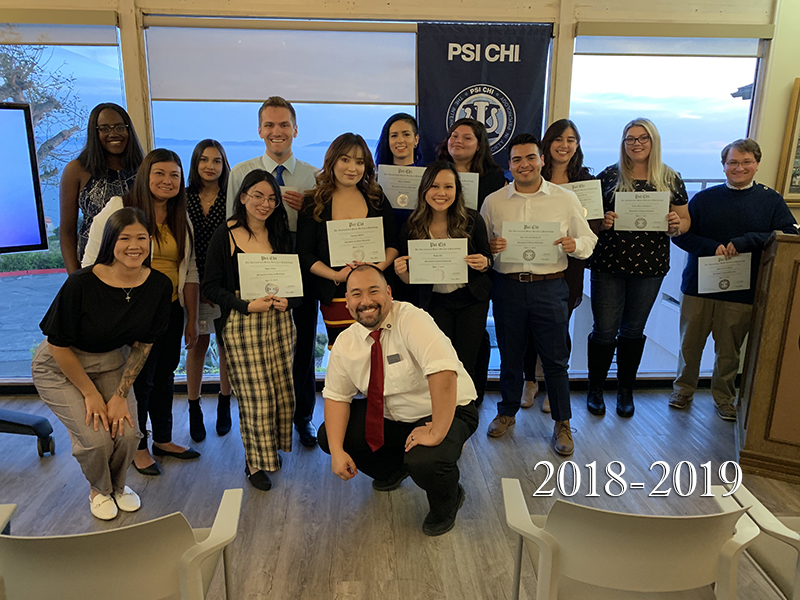Psi Chi honors in psychology ceremony